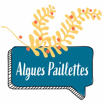 Algues en paillettes